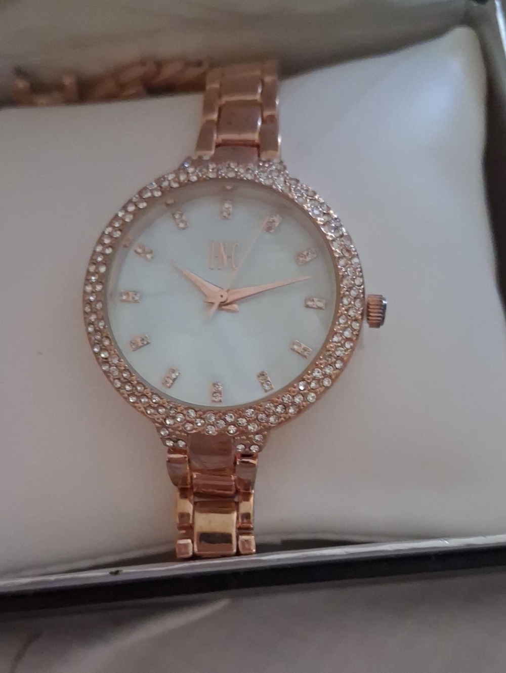 Ladies Rose Gold Tone Watch